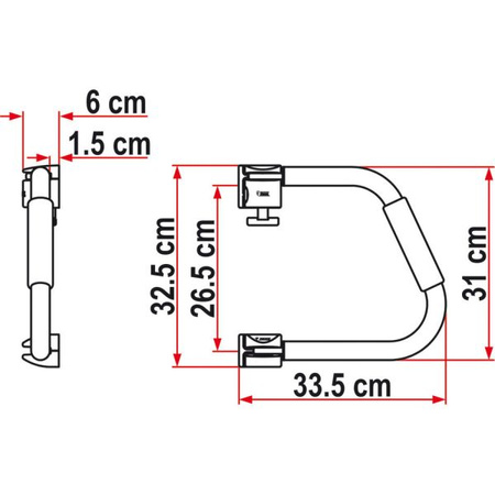 Security bar and entry aid