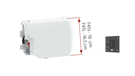 Silnik markizy 12V Compact F45S/F45L RM436310