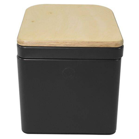 Trelino Origin M composting separation toilet anthracite with wooden lid, 5 l / 6.5 l, no water or chemicals