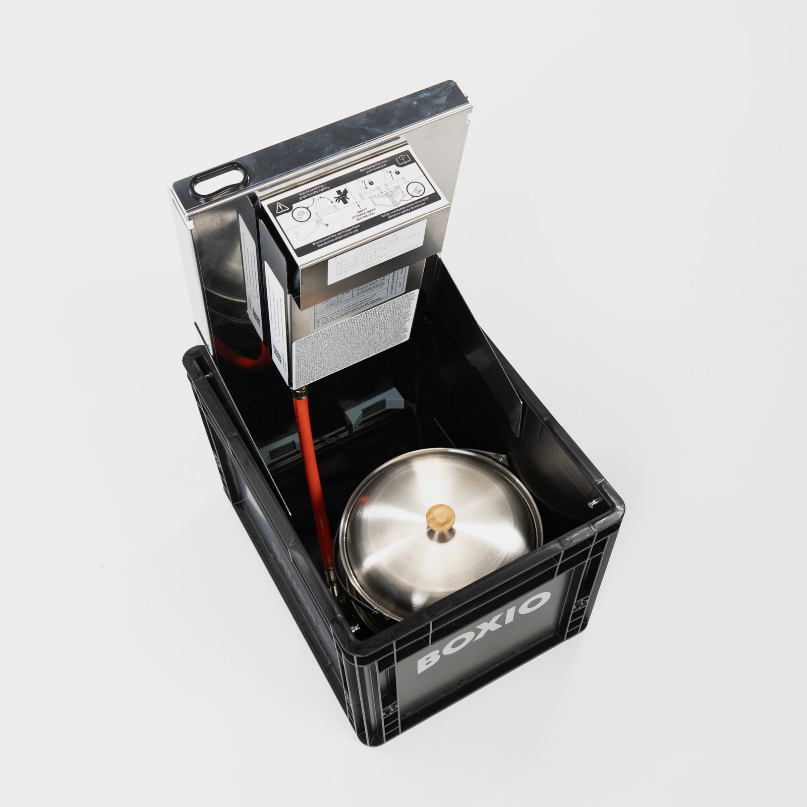 BOXIO COOK PLUS set with stove and pots