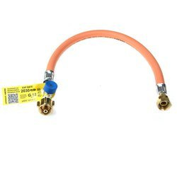 GOK wąż gazowy wysokiego ciśnienia KLF x M20 x 1,5 mm, 450 mm, z SBS - butla do reduktora