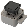 Zamek wciskany Confurn R-EVOLUTION Square CV czarny matt
