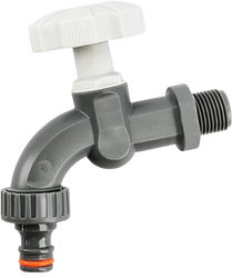 Plastikowy kran 3/4 " UHPLAST