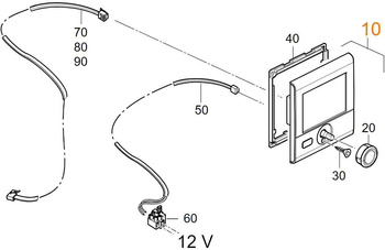 Części zamienne Truma CP plus do VarioHeat CI-Bus