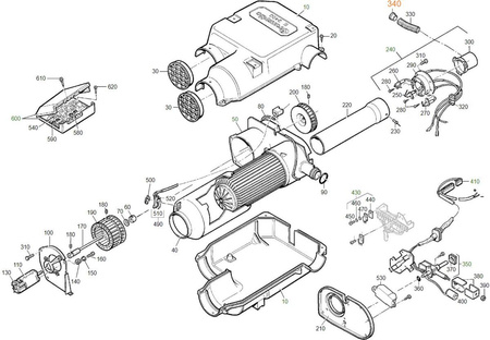 Cable harness, 12V SMD for E 2400