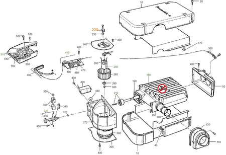 Vibration damper for Trumatic heating