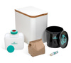 Stationary composting indoor toilets TROBOLO SilvaBlœm (white)