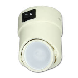 White halogen spotlight