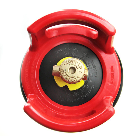 GasBank Single SLIM 5 kg Kevlar - LPG Refillable Gas Cylinder - DIN (G12 KLF) Inlet/Outlet