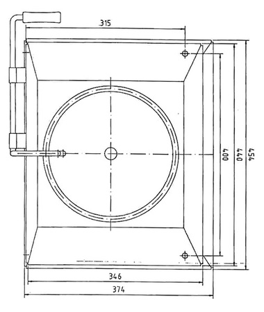 Sportscraft swivel seat base for Fiat Ducato 230 / Peugeot Boxer / Citroën Jumper 1995–2001, driver and passenger side, low profile, for original seat