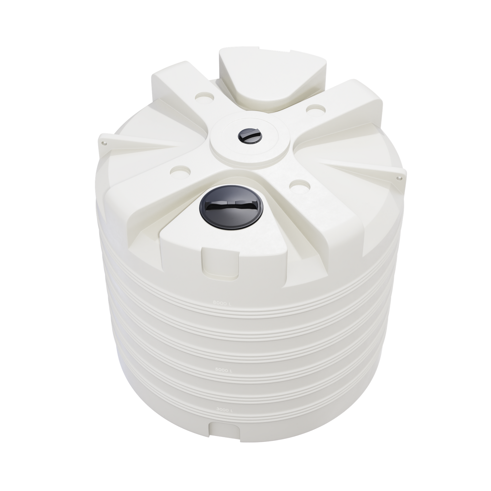 Zbiornik UHPLAST V-8000F 8000 l biały