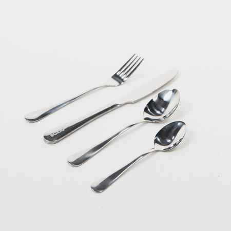BOXIO EAT - Stainless steel camping cutlery for 2 people