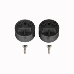 Uchwyt pręta zaciskowego z przodu, okrągły