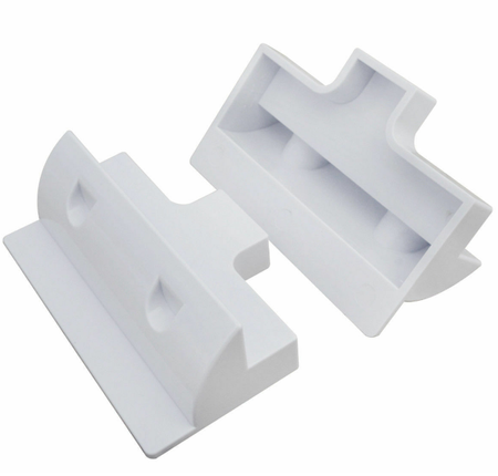 7szt.- Uchwyty montażowe BIAŁE do paneli solarnych na kamper jacht łódkę przyczepę kempingową