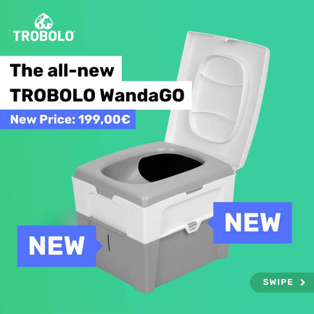 TROBOLO WandaGO – Portable Separating Toilet for Campervans