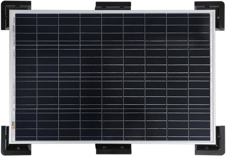 SUNBANK Uchwyty montażowe czarne do paneli solarnych - 6 szt. i przepust