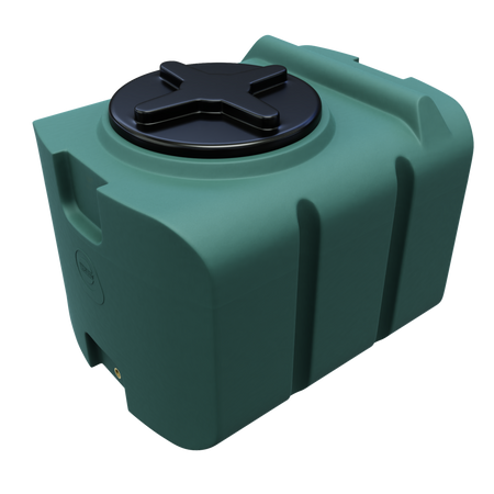 Prostokątny pojemnik 200 l UHPLAST zielony