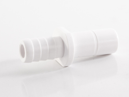 Carbest Adapter wodny prosty szybkozłącze Ø 12 mm na wąż Ø 10 mm biały do 12 bar - kamper