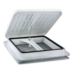 Rooflight TF40 Świetlik dachowy 40 x 40 cm z korbą i moskitierą - kamper, van, przyczepa