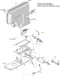Rura zasilająca dla S2200, komplet