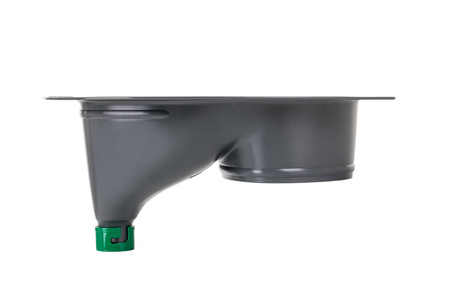 Composting toilet insert, grey TROBOLO