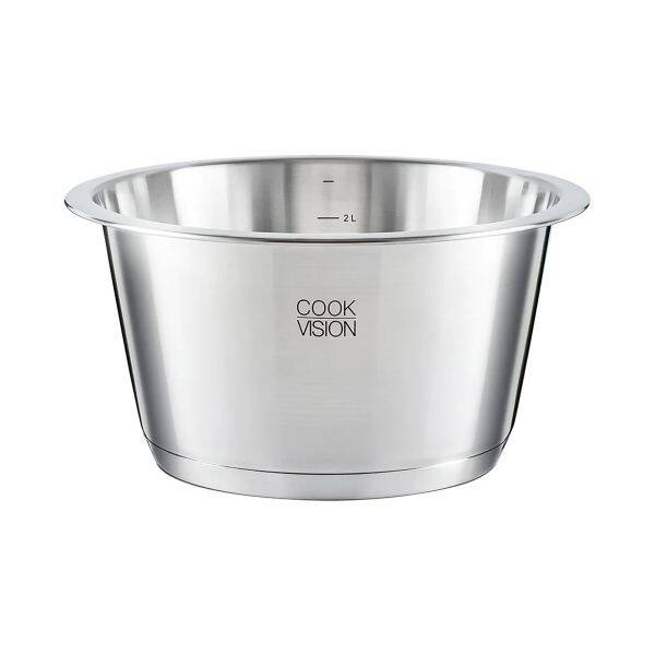 Garnki, pokrywki i patelnia z zestawu Cookvision nesto