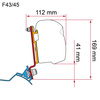 Fiamma adapter markizy Stellantis PSA Westfalia F35 F43 F45 F45s minivan