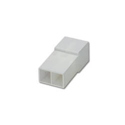 Faston holder block - male / 2-way
