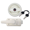 Europa lock complete white right