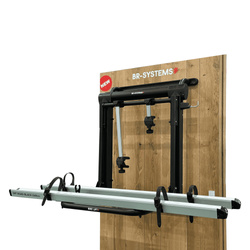 BR-SYSTEMS Bagażnik Rowerowy Offroad Czarny 60kg Aluminiowy Kamper