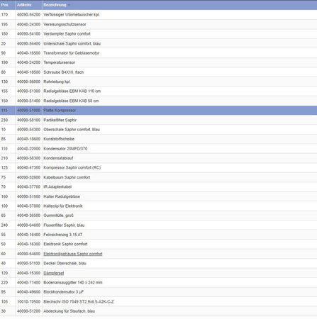 Płyta nośna sprężarki odpowiednia do systemów klimatyzacji Saphir
