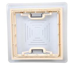 MPK Pokrywa okna dachowego Skylight 46/46K, rama beż, pokrywa biała - 560 x 560 mm