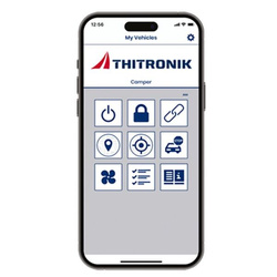 THITRONIK alarm bezprzewodowy do kampera WiPro III safe.lock 102dB