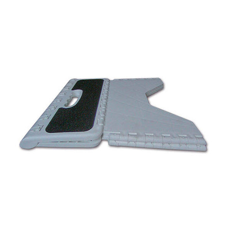 Folding step grey