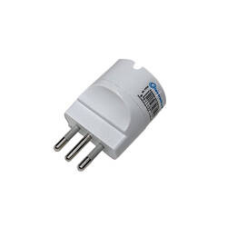 Adapter Schuko 10 A biały matowy