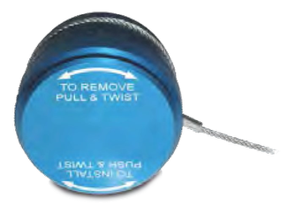 RegO Aluminum Cap for 50 GPM Male Fuelling Receptacle