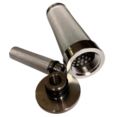 goodguards Filtr Osadowy ze Stali Nierdzewnej Srebrny 20cm