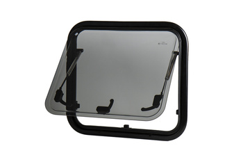 Okno uchylne Comfort 845x425mm szkło akrylowe kąt 70°