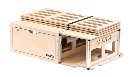 CAMP - samochodowa skrzynia kempingowa box Raxo, COMBI VAN / MINIVAN