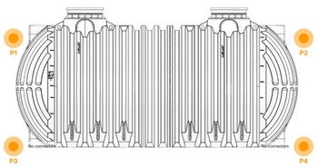 AQUAstay DRINKING WATER TANK 12.000 L - XXL WHITE