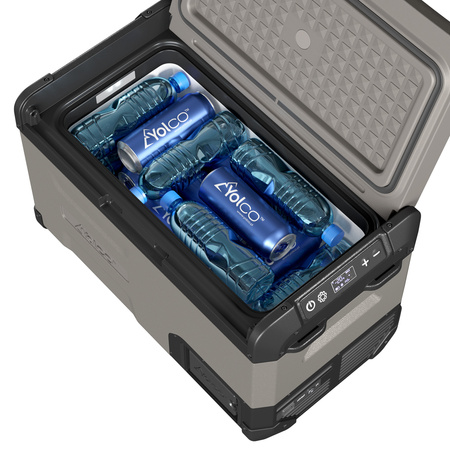Yolco przenośna lodówka kompresorowa FCX25 25 l, kremowa