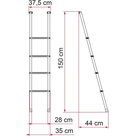Ladder Loft Bed DeLuxe