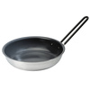 Patelnia Bugaboo CERAMICZNA 20cm srebrna 6,3cm wysokości