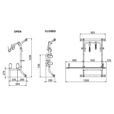 Bagażnik rowerowy Lippert R-Bike Van do Fiat Ducato X250/X290