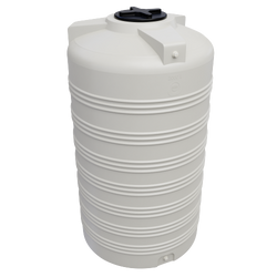 Cylindryczny pionowy pojemnik 2000 l UHPLAST biały