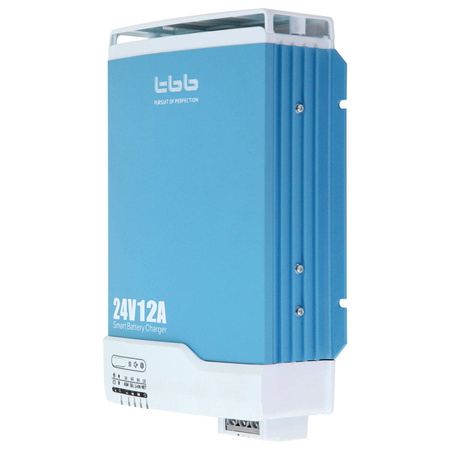 Ładowarka 230V AC - 24V DC 12A dwa wyjścia Trident TBB Power