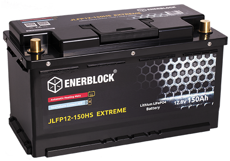 150AH Akumulator LITHIUM EXTREME LiFePO4 ENERBLOCK 12.8V Podsiedzeniowy