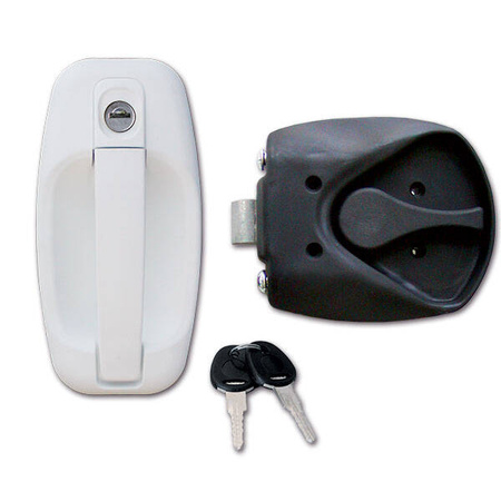 Lock 1115 complete white in bag