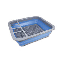 Collapsible dish drainer