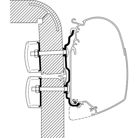Adapter dla Hymer Exsis / Hymer Camp do 2011 do TO Series 5 i 8